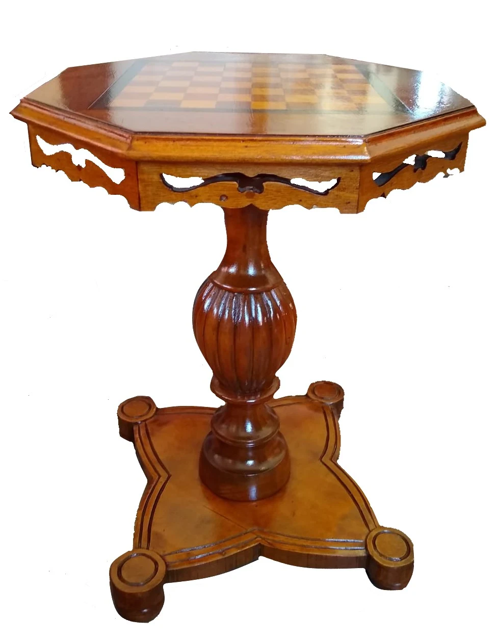 Tavolino da gioco degli scacchi